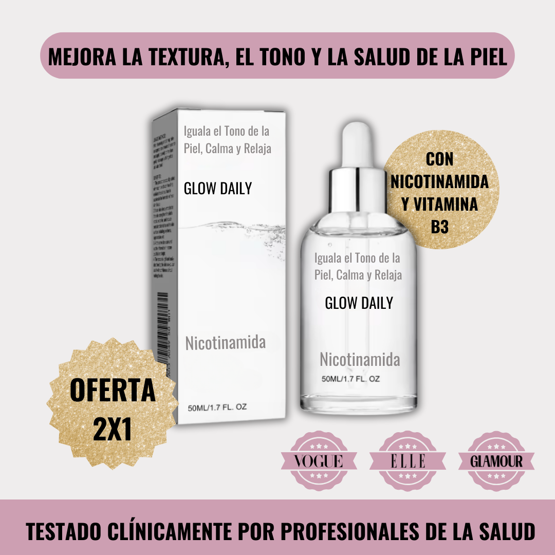 Sérum Con NICOTINAMIDA - Glow Daily™
